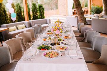 Birthday party for a child. Concept