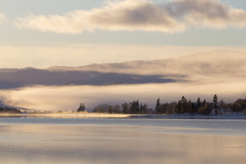 Sunrise on Loch Tulla