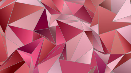 Fototapeta premium wallpaper polygonal triangle geometric background