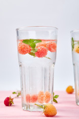 Detox infused flavored water