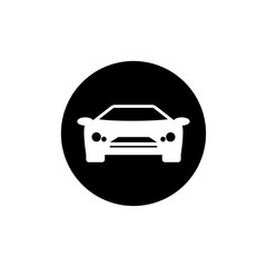 Obraz premium silhouette car icon