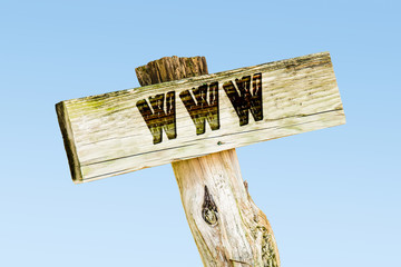 Schild 329 - WWW
