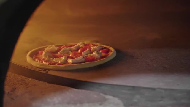 pizza al forno a legna