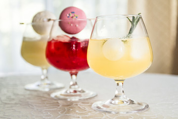cocktail with alcohol
