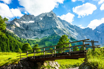 Fototapeta premium karwendel mountains