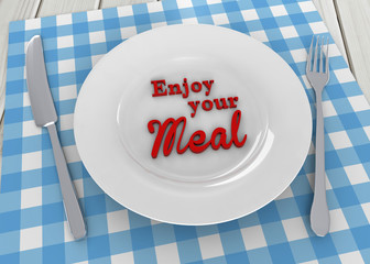 Enjoy Your Meal - 3D