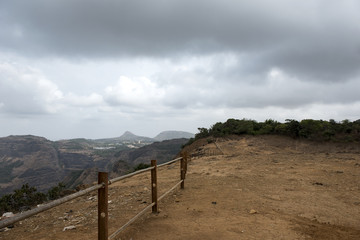 Fototapeta na wymiar Beautiful View of Lonavala Mountain in Maharashtra India. 