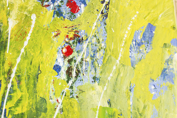 Detail of the Painting as a Background