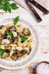 Pasta with minced meat