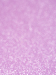 Violet abstract glitter background with bokeh. lights blurry soft pink for the romance background, light bokeh holiday party background for Christmas and New Year Eve background