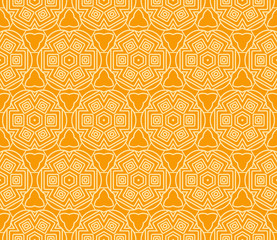 Seamless decorative geometric modern pattern. vector illustration.