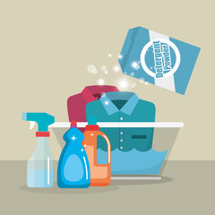 laundry service set products