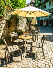 sidewalk restaurant