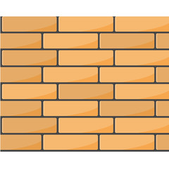 Brick wall seamless pattern - brickwork background