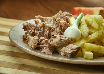 Carolina style chopped pork barbecue