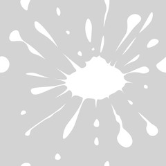 abstract seamless pattern with paint spots, blur