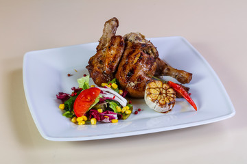 Grilled chicken legs