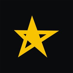 Fototapeta premium Star logo design template vector illustration