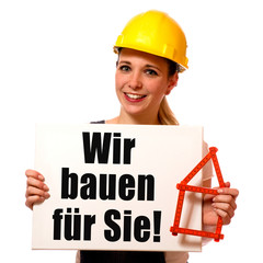 Wir bauen für Sie!