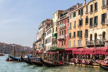 Palaces along the Grand Canal, Venice, Italy