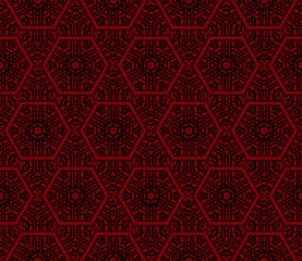 geometric modern seamless fashion pattern. Vector illustration.