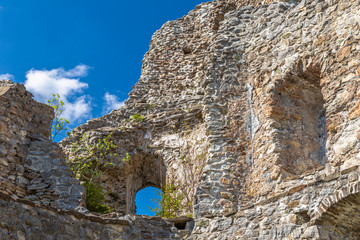 Burgruine Hohenfreyberg bei Zell im Allgäu 