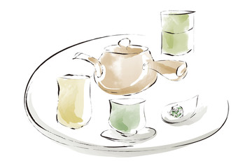 お茶のセット