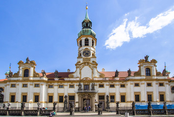 Fototapeta na wymiar The Strahov Monastery, Prague, Czech Republic
