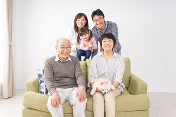 家族 集合写真