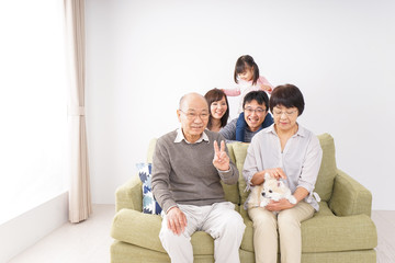 家族 集合写真