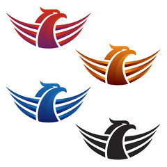 Eagle Logo Vector Abstract