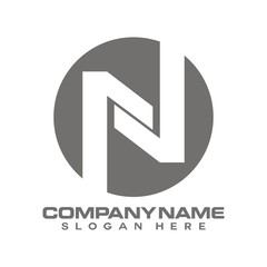 logo initial letter design template vector illustration 