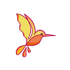 Bird Logo Template Design Vector