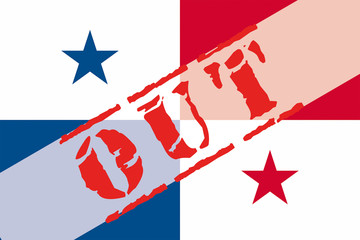 Panama Flag Banner Soccer out 