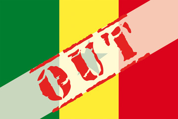 Senegal Flag Banner Soccer out 