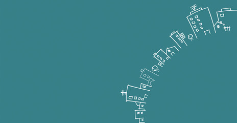 case, abitazioni, immobiliare, skyline