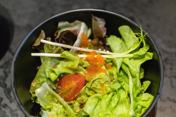 japanese fresh vegetable salad
