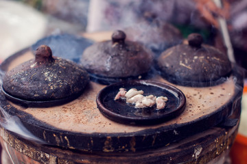 Vietnamese small rice pancake - Traditional food of Vietnam