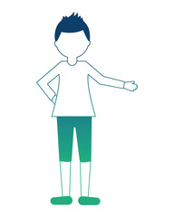 young man avatar character