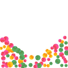 Modern background with bubbles. Cute Pattern for Postcard, Print, Banner or Poster. Vector Texture in Trendy Style