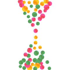 Modern background with bubbles. Cute Pattern for Postcard, Print, Banner or Poster. Vector Texture in Trendy Style