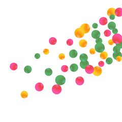 Modern background with bubbles. Cute Pattern for Postcard, Print, Banner or Poster. Vector Texture in Trendy Style