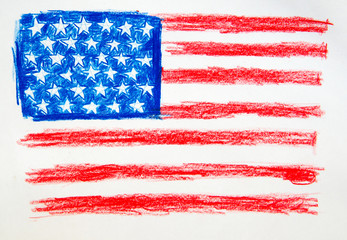 USA Flag Pencil