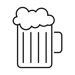glass beer foam drink image