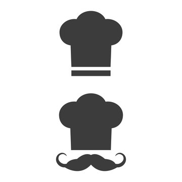 Chef icon on the white background.