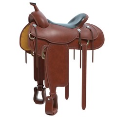 3d illustration of a horse saddle - 210862995