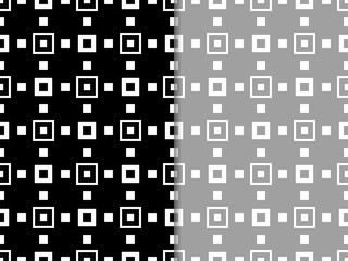 Geometric seamless pattern. Square