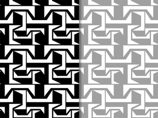 Seamless geometric abstract pattern