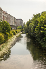 Wasserstadt Leipzig Fahrradfahren und Wohnen zwischen Karl Heine Kanal und Leipziger Hafen
