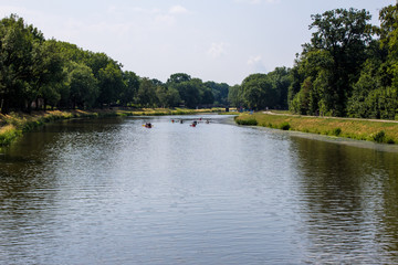 Wasserstadt Leipzig Fahrradfahren und Wohnen zwischen Karl Heine Kanal und Leipziger Hafen